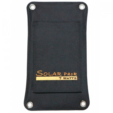 PANOU SOLAR 7W INCAPSULARE ETFE CELULE SOLARE SUNPOWER PLIABIL, PORTABIL, WATERPROOF 1XUSB 5V/2A IPHONE, IPADS, SAMSUNG
