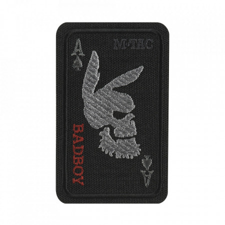 Patch M-Tac Bad Boy brodat - Negru