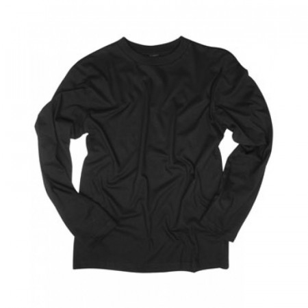 Tricou cu maneca lunga - Negru