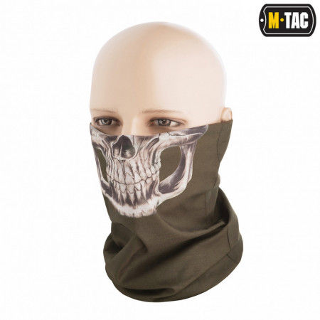 Bandana multifunctionala skull - Oliv