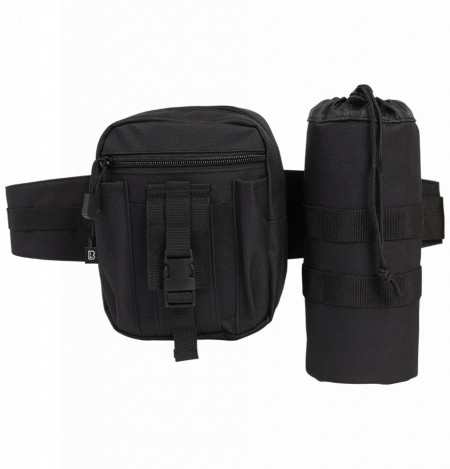 Centura cu pouch si husa pentru bidon - Negru
