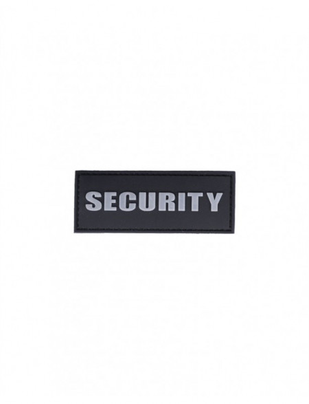 Emblema security fluorescenta - Negru