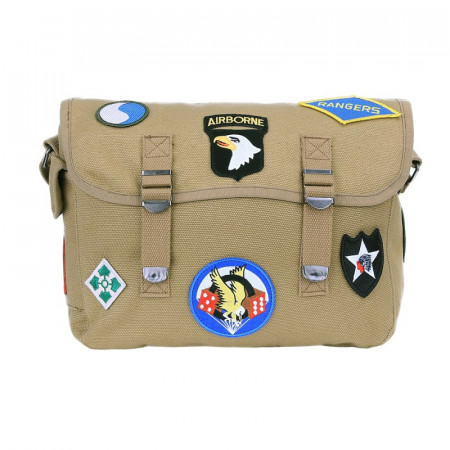Geanta de umar canvas WWII - Coyote