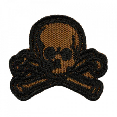 Patch Old Skull M-Tac - Coyote Negru