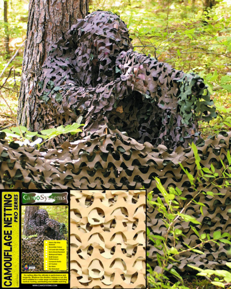 Plasa camuflaj Net Pro Crazy Camo 2.4 x 6.0m - Desert
