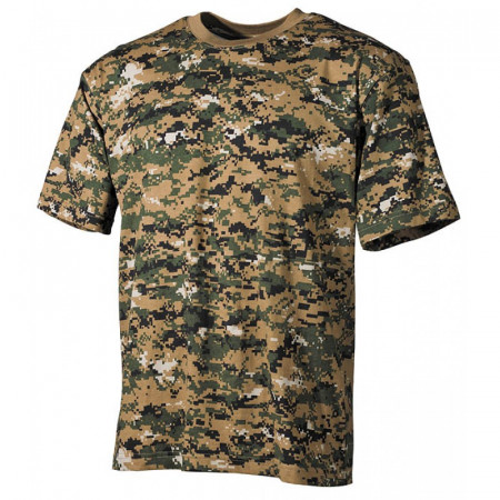 Tricou barbati - Digital woodland