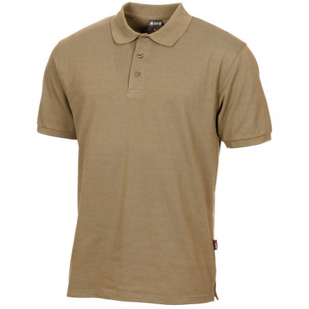 Tricou barbati polo - Coyote