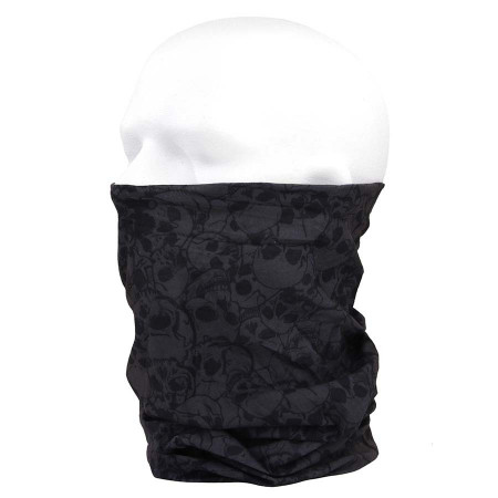 Bandana multifunctionala skull Coolmax - Negru