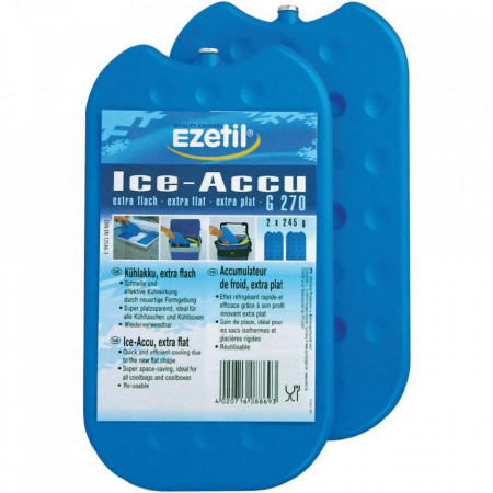 Ezetil IceAkku G270 Set de recipiente ultraplate pentru pastrat temperatura