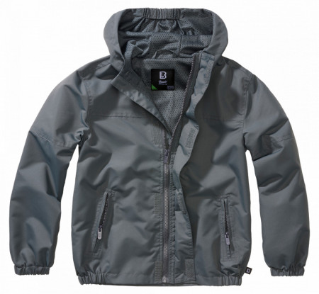 Geaca summerwindbreaker copii Brandit - Gri