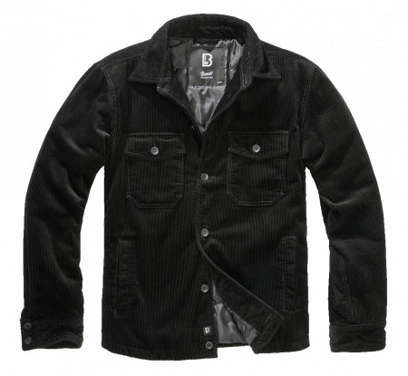 Jacheta Corduroy Brandit - Negru
