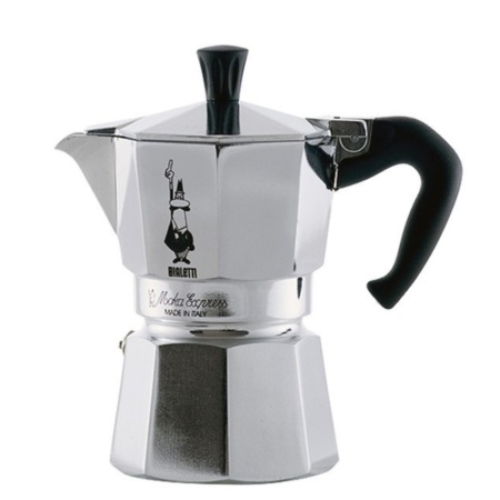 Moka Pot Express Bialetti 3 cupe 150 ml - Argintiu