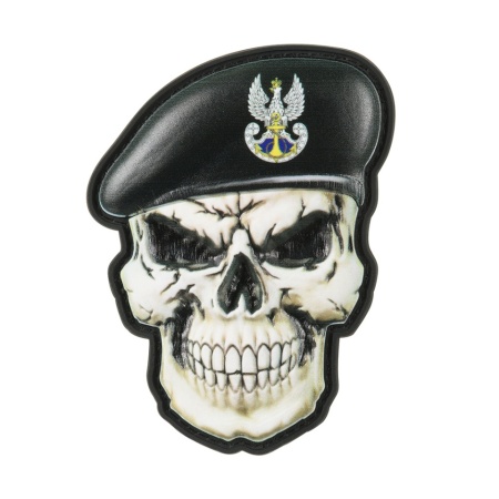 Patch Skull Poland - Negru