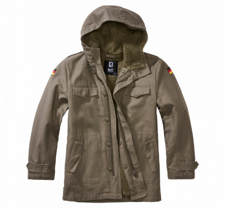 Geaca parka BW copii Brandit - Oliv
