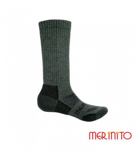 Sosete barbatesti Merinito Outdoor Crew - Verde