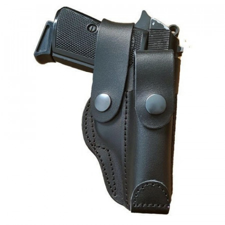 Toc din piele pentru pistol Carpati - Negru