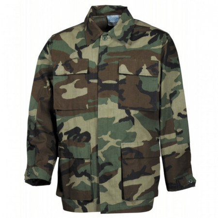 Veston US BDU rip stop - Woodlan