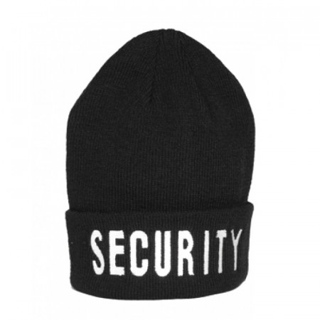 Caciula security - Negru