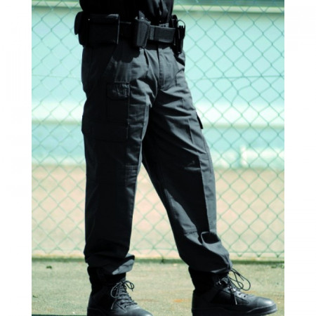 Pantaloni de securitate ripstop 7 buzunare - Negru