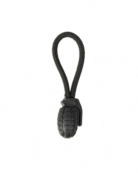 Snur pentru cheita fermoar Pineapple - Negru