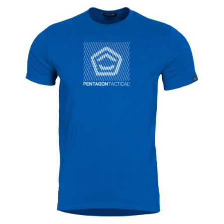 Tricou Pentagon Ageron Parallel - Albastru