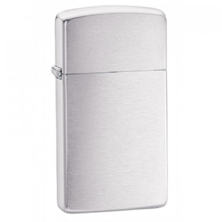 Zippo Slim Brushed Chrome
