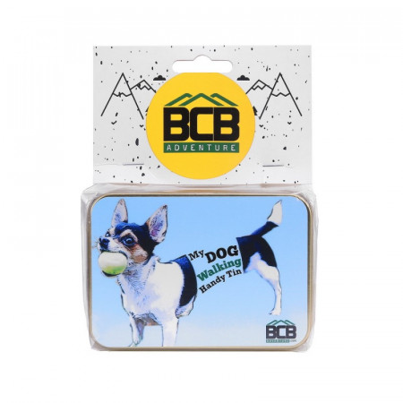 BCB My dog walking tin ADV053