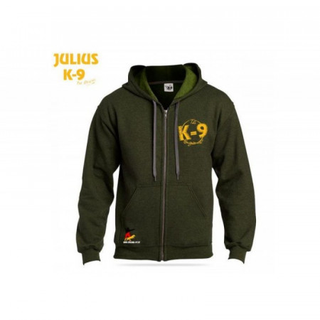 Hanorac cu gluga Julius K-9 - Meadow green