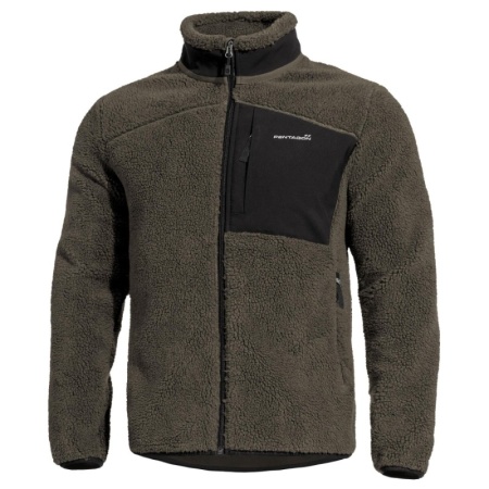Jacheta Pentagon Summit Sherpa Fleece - Oliv