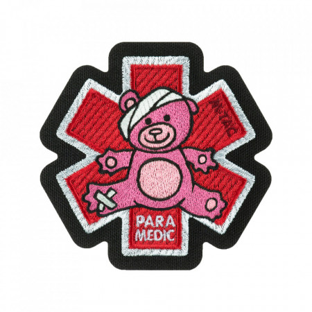 Patch M-Tac Paramedic Bear brodat - Negru
