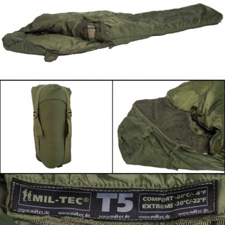 Sac de dormit Tactical 5 - Oliv