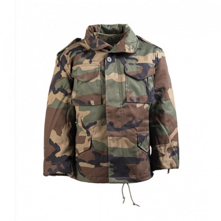 Veston pentru copii M65 - Woodland