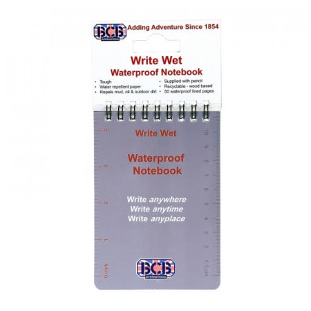 BCB notebook waterproof