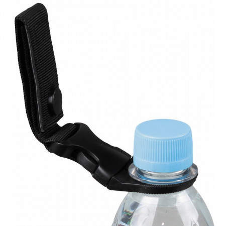 Bottle holder cu sistem MOLLE - Negru
