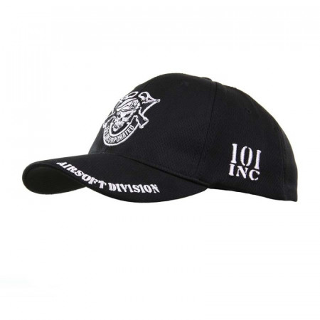 Sapca Copii 101INC skull logo - Negru
