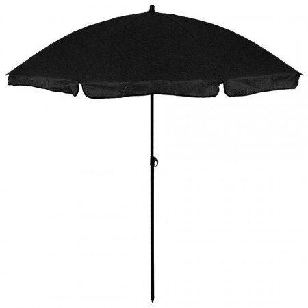 Umbrela de soare diametru 180 cm - Negru