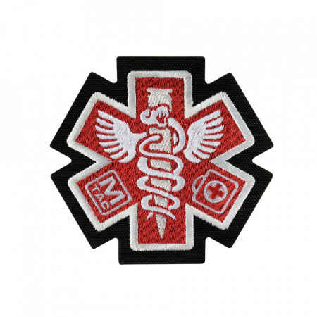 Patch M-Tac Paramedic brodat - Negru