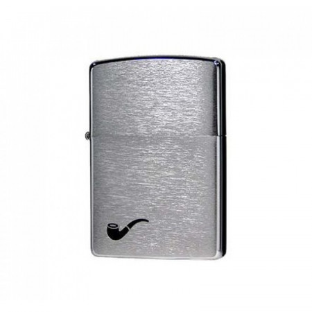 Zippo Pipe Brush Chrome