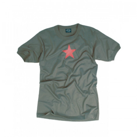 Tricou barbati red star - Oliv