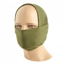 Bandana multifunctionala din bumbac M-Tac - Oliv