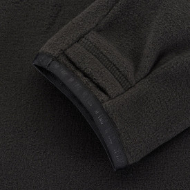 Bluza polartec raglan - Negru
