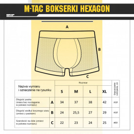 Boxeri M-Tac Hexagon - Oliv