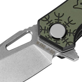 Briceag M-Tac Type 12 Scandinavian Stonewash  - Oliv
