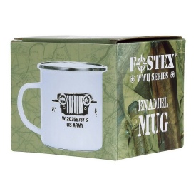 Cana emailata US Army 300ml - Alba