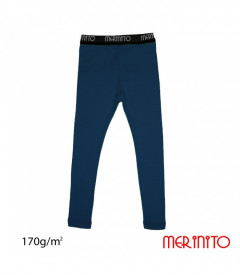 Colanti copii Merinito 170g lana merinos - Albastru
