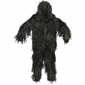 Costum Ghillie 3 Piese 3D Body System - Camuflaj Woodland