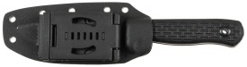 Cutit Bushcraft cu teaca Kydex - Negru