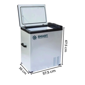 Frigider auto cu compresor smart cooler 75L , 12/24V , cu display LCD si bluetooth