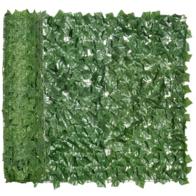 Gard artificial 3 x 1 m - Verde inchis