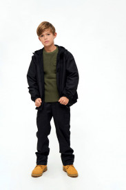 Geaca summerwindbreaker copii Brandit - Negru